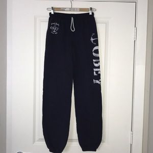 Obey fuzzy sweatpants